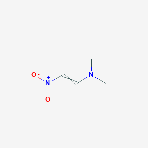 molecular formula C4H8N2O2 B7883572 Ethenamine, N,N-dimethyl-2-nitro- 