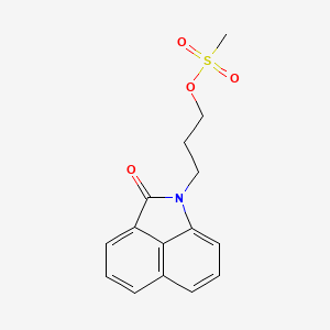3-(2-oxobenzo[cd]indol-1(2H)-yl)propyl methanesulfonate