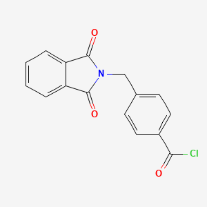 4-[(1,3-dioxo-1,3-dihydro-2H-isoindol-2-yl)methyl]benzoyl chloride