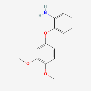2-(3,4-Dimethoxyphenoxy)phenylamine