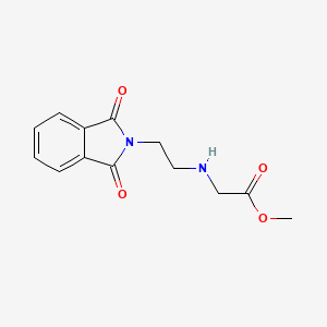 methyl {[2-(1,3-dioxo-1,3-dihydro-2H-isoindol-2-yl)ethyl]amino}acetate