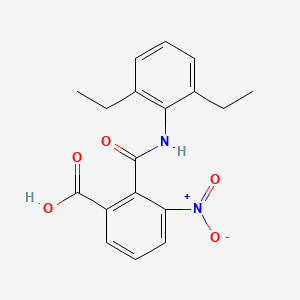 2-[(2,6-Diethylanilino)carbonyl]-3-nitrobenzoic acid