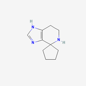 3',5',6',7'-Tetrahydrospiro[cyclopentane-1,4'-imidazo[4,5-c]pyridine]
