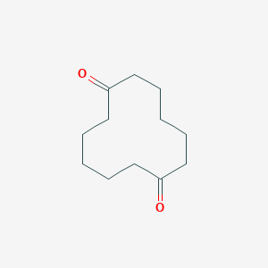 molecular formula C12H20O2 B078838 Cyclododecane-1,7-dione CAS No. 10329-90-5