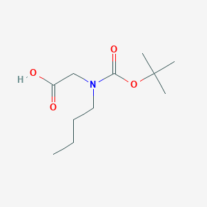 molecular formula C11H21NO4 B7884164 N-Boc-N-butyl-glycine 