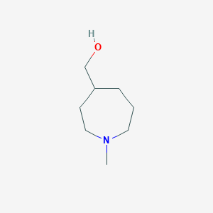 molecular formula C8H17NO B7884304 (1-Methylazepan-4-yl)methanol 