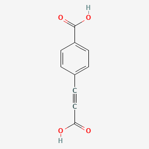 molecular formula C10H6O4 B7884355 4-(Carboxyethynyl)benzoic acid 