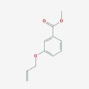 molecular formula C11H12O3 B7884413 Methyl 3-(allyloxy)benzoate CAS No. 79250-46-7