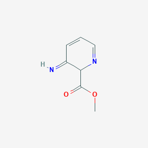 molecular formula C7H8N2O2 B7884536 methyl 3-imino-2H-pyridine-2-carboxylate 