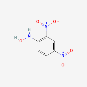molecular formula C6H5N3O5 B7884740 N-Hydroxy-2,4-dinitrobenzenamine CAS No. 51348-06-2