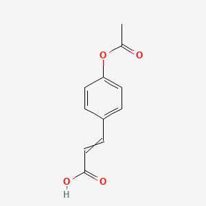 molecular formula C11H10O4 B7884869 4-Acetoxycinnamic acid 