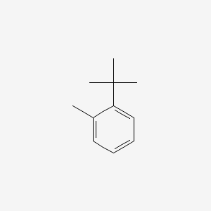 molecular formula C11H16 B7884915 1-tert-Butyl-2-methylbenzene CAS No. 27138-21-2