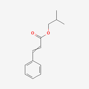 molecular formula C13H16O2 B7884944 2-Propenoic acid, 3-phenyl-, 2-methylpropyl ester 