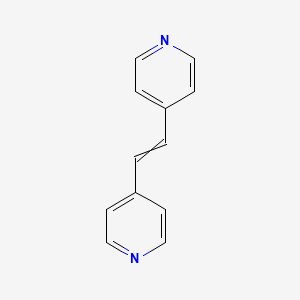 molecular formula C12H10N2 B7884961 Pyridine, 4,4'-(1,2-ethenediyl)bis- 