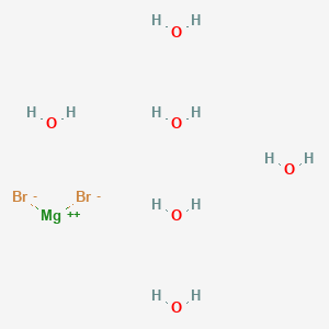 molecular formula Br2H12MgO6 B7884971 magnesium;dibromide;hexahydrate 