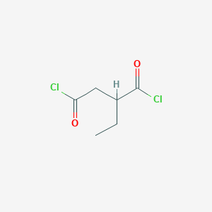 molecular formula C6H8Cl2O2 B7885017 Monoethylsuccinic chloride 