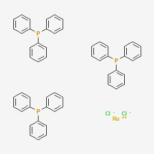 molecular formula C54H45Cl2P3Ru B7885027 Dichlorotris(triphenylphosphine)ruthenium 