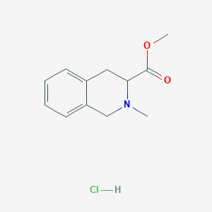 Methyl 2-methyl-1,2,3,4-tetrahydroisoquinoline-3-carboxylate hydrochloride