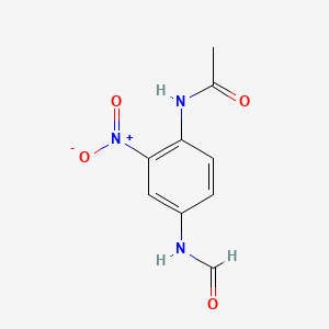 N-{4-(formylamino)-2-nitrophenyl}acetamide