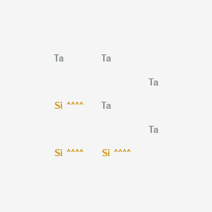 molecular formula Si3Ta5 B078852 Tantalum silicide (Ta5Si3) CAS No. 12067-56-0