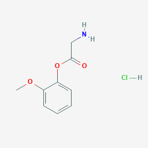 2-Methoxyphenyl 2-aminoacetate hydrochloride