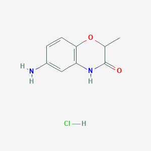 6-Amino-2-methyl-2H-benzo[b][1,4]oxazin-3(4H)-one hydrochloride