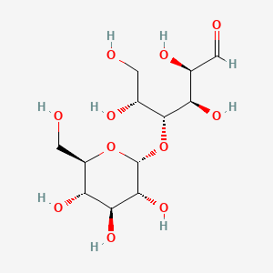 (2R,3R,4R,5R)-2,3,5,6-tetrahydroxy-4-[(2R,3R,4S,5S,6R)-3,4,5-trihydroxy-6-(hydroxymethyl)oxan-2-yl]oxyhexanal