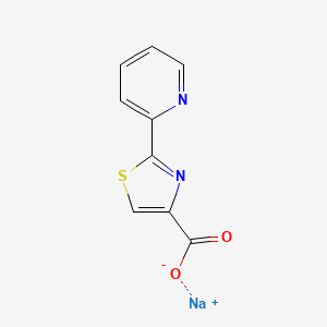 Sodium;2-pyridin-2-yl-1,3-thiazole-4-carboxylate