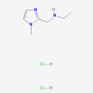 N-[(1-Methyl-1H-imidazol-2-YL)methyl]ethanamine dihydrochloride