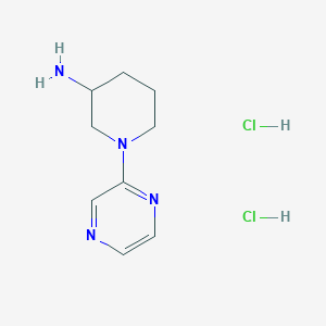 1-(2-Pyrazinyl)-3-piperidinamine dihydrochloride