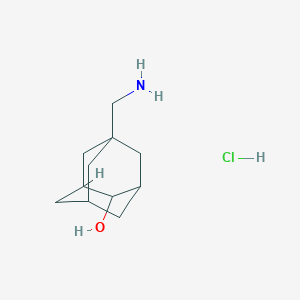 5-(Aminomethyl)adamantan-2-ol hydrochloride