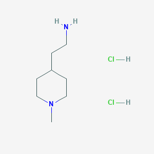 [2-(1-Methylpiperidin-4-yl)ethyl]amine dihydrochloride