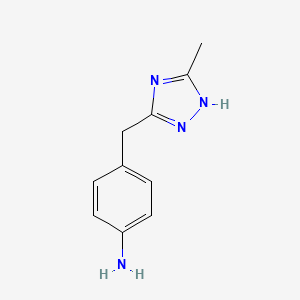 molecular formula C10H12N4 B7886512 MFCD20502950 CAS No. 915919-61-8