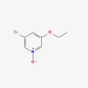 3-Bromo-5-ethoxypyridine 1-oxide