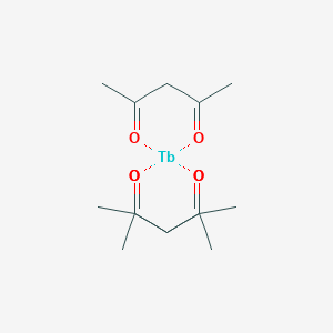 molecular formula C15H21O6Tb B078867 Tris(pentane-2,4-dionato-O,O')terbium CAS No. 14284-95-8
