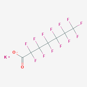 molecular formula C7F13KO2 B7886854 potassium;2,2,3,3,4,4,5,5,6,6,7,7,7-tridecafluoroheptanoate 