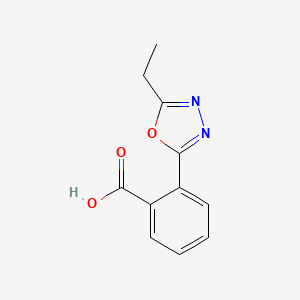 2-(5-Ethyl-1,3,4-oxadiazol-2-yl)benzoic acid
