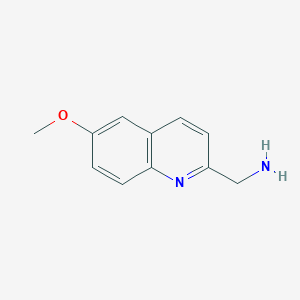 (6-Methoxyquinolin-2-YL)methanamine