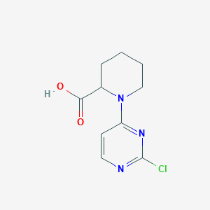 1-(2-Chloropyrimidin-4-yl)piperidine-2-carboxylic acid
