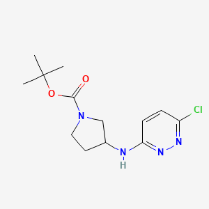 3-(6-Chloro-pyridazin-3-ylamino)-pyrrolidine-1-carboxylic acid tert-butyl ester