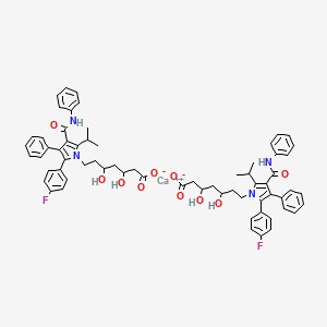 molecular formula C66H68CaF2N4O10 B7887366 Atorvastatin hemicalcium salt 