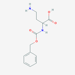 molecular formula C12H16N2O4 B7887526 Cbz-D-2,4-Diaminobutyric acid 