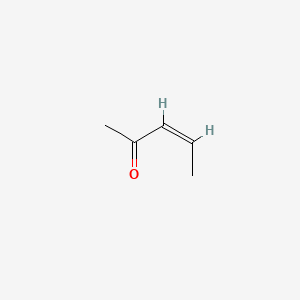 molecular formula C5H8O B7887540 (Z)-pent-3-en-2-one CAS No. 3102-32-7