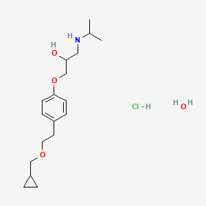 molecular formula C18H32ClNO4 B7887569 Betaxolol hydrochloride monohydrate 
