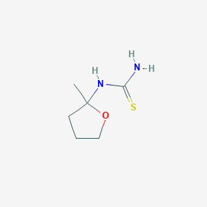 molecular formula C6H12N2OS B7887589 (2-Methyloxolan-2-yl)thiourea 