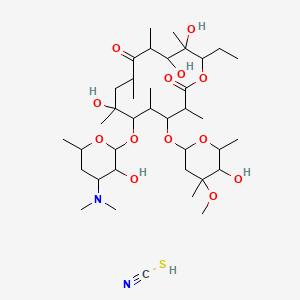 molecular formula C38H68N2O13S B7887687 Erythromycin thiocyanate 