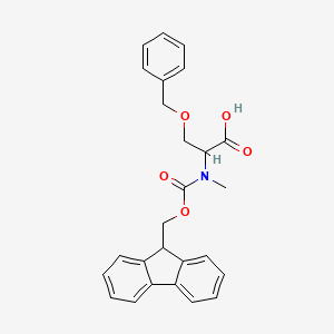 molecular formula C26H25NO5 B7887774 Fmoc-MeSer(Bzl)-OH 