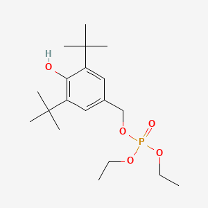 molecular formula C19H33O5P B7887870 Diethyl 3,5-di-t-butyl-4-hydroxybenzyl phosphate 