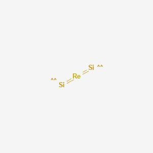 molecular formula ReSi2 B078879 Rhenium silicide (ReSi2) CAS No. 12038-66-3