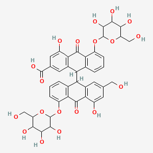 molecular formula C42H40O19 B7888180 Sennoside C (Standard) 